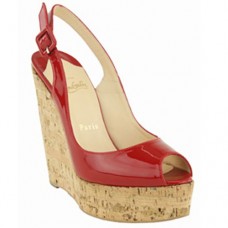Christian Louboutin Uue Plume 140 mm wiggen rood Christian Louboutin Uue Plume 140 mm wiggen rood