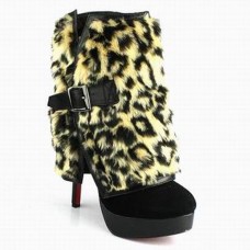 Christian Louboutin Armony 140mm enkellaarsjes met luipaardprint Christian Louboutin Armony 140mm enkellaarsjes met luipaardprint