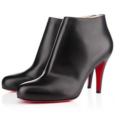 Christian Louboutin Belle 80mm enkellaarsjes zwart