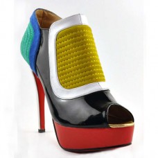 Christian Louboutin Futura 140mm enkellaarsjes in meerdere kleuren