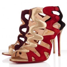 Christian Louboutin Valonana 100mm enkellaarsjes in meerdere kleuren