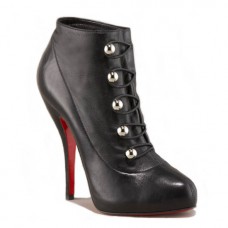 Christian Louboutin Fifre Corset 120mm enkellaarsjes zwart