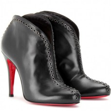 Christian Louboutin Catch Me 100mm enkellaarsjes zwart