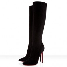 Christian Louboutin Pigalle Botta 120mm laarzen zwart