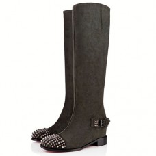 Christian Louboutin Egoutina 40mm laarzen groen