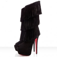 Christian Louboutin Highness Tina 160mm laarzen zwart
