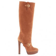 Christian Louboutin Harletty 140mm laarzen bruin