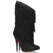 Christian Louboutin Forever Tina 140mm laarzen zwart