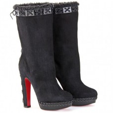 Christian Louboutin Step N Roll 140mm laarzen zwart