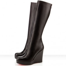 Christian Louboutin Garibaldi 100mm laarzen zwart