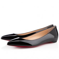 Christian Louboutin Pigalle ballerina's zwart