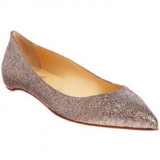 Christian Louboutin Pigalle Glitter Ballerina's Meerkleurig