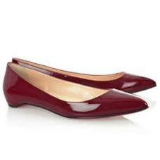 Christian Louboutin Pigalle ballerina's rood