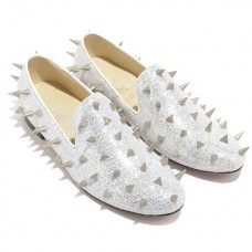 Christian Louboutin Rollergirl loafers wit