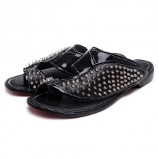Christian Louboutin zomersandalen in het zwart