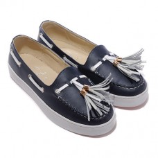 Christian Louboutin Biarritz sandalen blauw