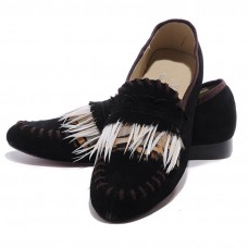 Christian Louboutin Croc Woodoo loafers zwart