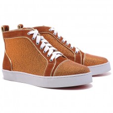 Christian Louboutin Louis Strass sneakers bruin