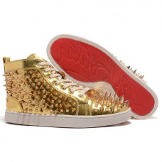 Christian Louboutin Louis Pik Pik sneakers goud Christian Louboutin Louis Pik Pik sneakers goud