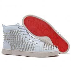 Christian Louboutin Louis Spikes sneakers wit
