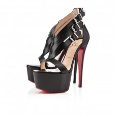 Christian Louboutin Charleze 160mm sandalen zwart