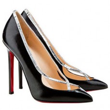 Christian Louboutin Super Vic pumps 120 mm zwart Christian Louboutin Super Vic pumps 120 mm zwart