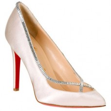 Christian Louboutin Super Vic pumps 120 mm wit