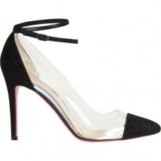 Christian Louboutin Bis Un Bout 100mm Pumps Zwart Christian Louboutin Bis Un Bout 100mm Pumps Zwart