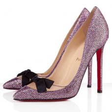 Christian Louboutin Love Me 120mm Pumps Paars
