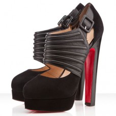 Christian Louboutin Bye Bye pumps van 160 mm, zwart