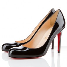 Christian Louboutin Simple 100mm Pumps Zwart Christian Louboutin Simple 100mm Pumps Zwart
