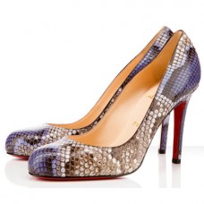 Christian Louboutin Simple 100mm Pumps Paars Christian Louboutin Simple 100mm Pumps Paars