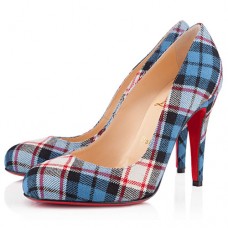 Christian Louboutin Ron Ron pumps 100 mm blauw