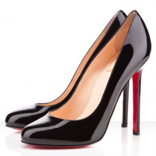 Christian Louboutin Lady Lynch pumps van 120 mm, zwart.