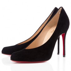 Christian Louboutin Yousra pumps van 120 mm, zwart.