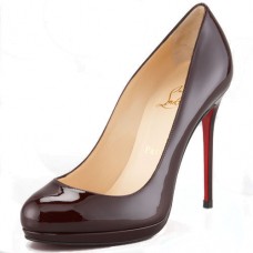 Christian Louboutin Filo 120mm Pumps Donkerrood