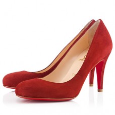 Christian Louboutin Ron Ron 80mm pumps rood Christian Louboutin Ron Ron 80mm pumps rood