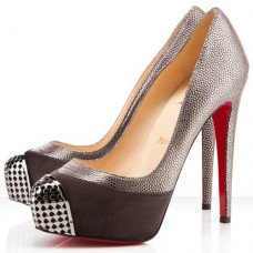 Christian Louboutin Maggie pumps 140 mm bruin Christian Louboutin Maggie pumps 140 mm bruin