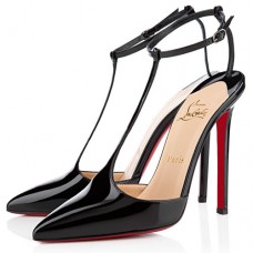 Christian Louboutin T-Piga pumps van 120 mm, zwart