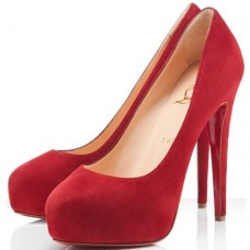 Christian Louboutin Miss Clichy pumps van 140 mm, rood Christian Louboutin Miss Clichy pumps van 140 mm, rood