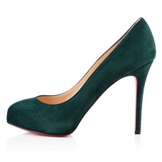 Christian Louboutin New Declic 120mm Pumps Groen