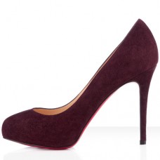 Christian Louboutin New Declic 120mm Pumps Pruim
