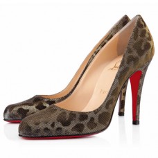 Christian Louboutin Decollete 868 100mm Pumps Luipaardprint Christian Louboutin Decollete 868 100mm Pumps Luipaardprint