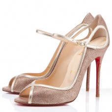 Christian Louboutin 1en8 100mm Peep Toe Pumps Multicolor