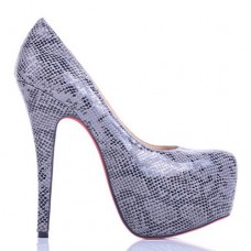 Christian Louboutin Daffodile Lace 160mm Platforms Zwart