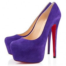 Christian Louboutin Daffodile 160mm platformschoenen paars