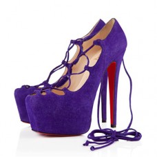 Christian Louboutin Ghildarc 160mm platformschoenen paars
