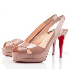 Christian Louboutin Soso 120mm Slingbacks Nude