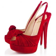 Christian Louboutin Jenny 140mm Speciale gelegenheid Rood