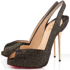 Christian Louboutin Boulimina 120mm Slingbacks Zwart